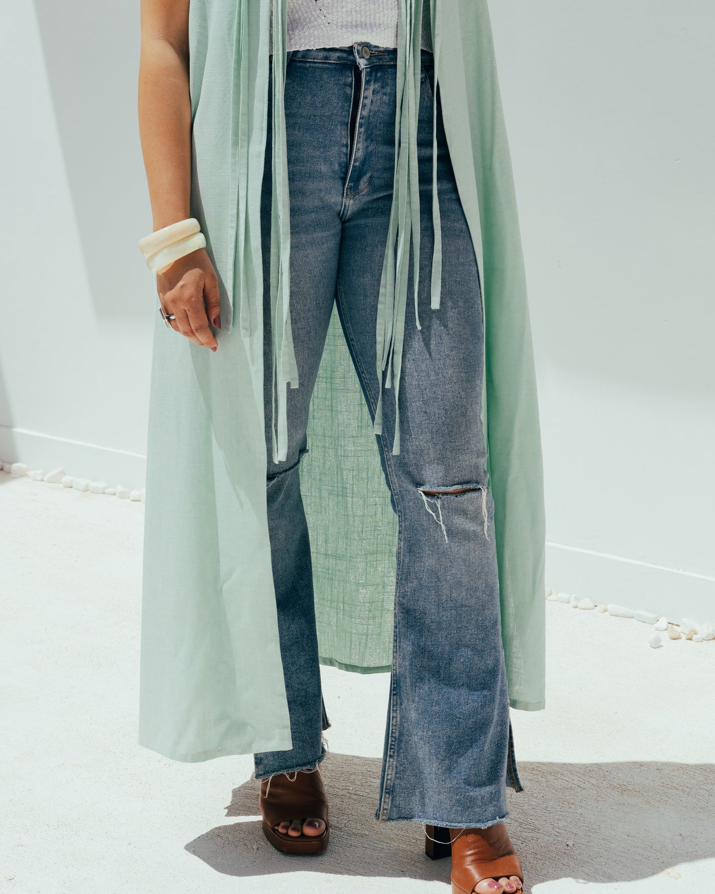 Soleil Linen Vest