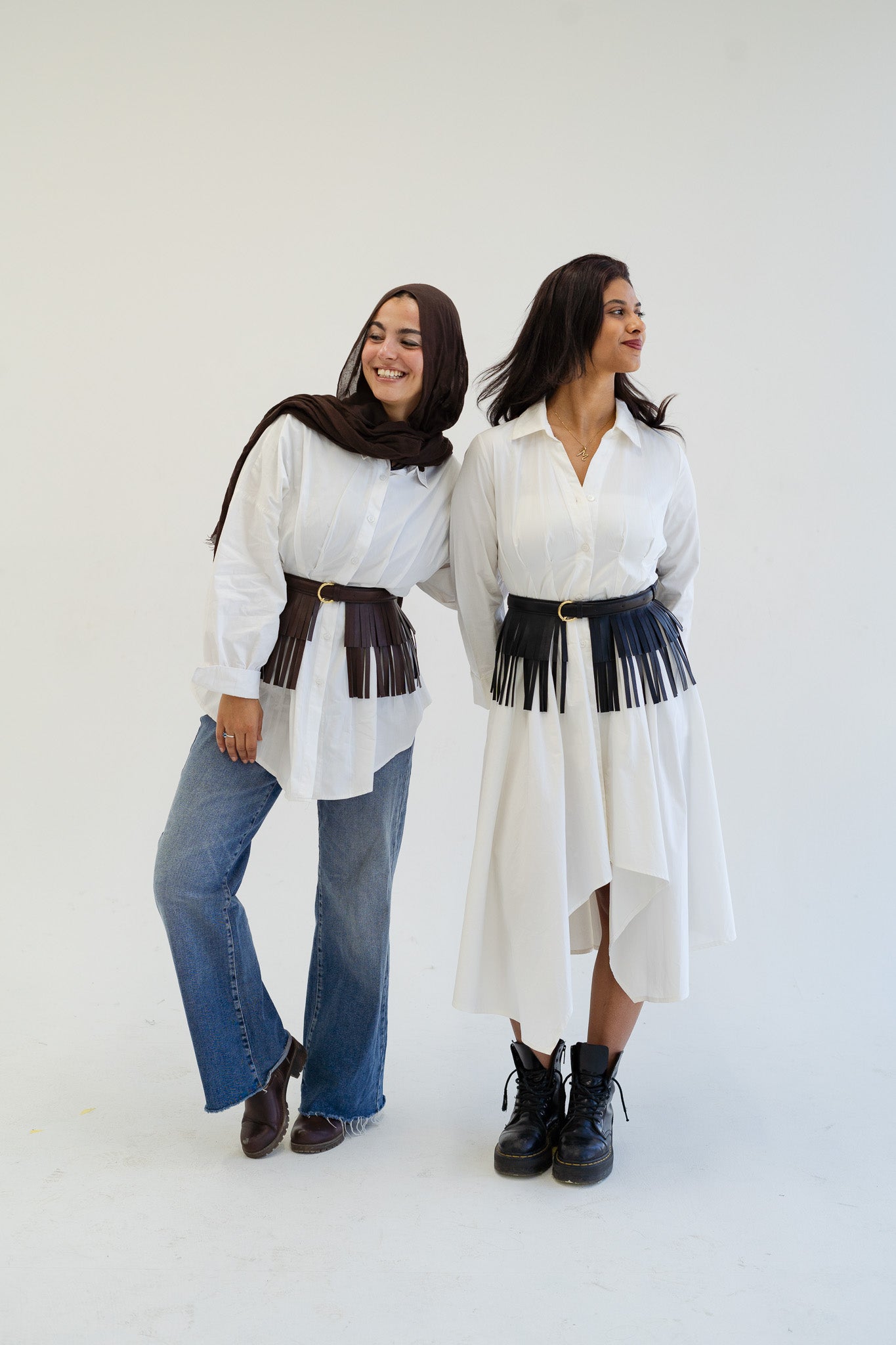 Ruffled Fringes belt