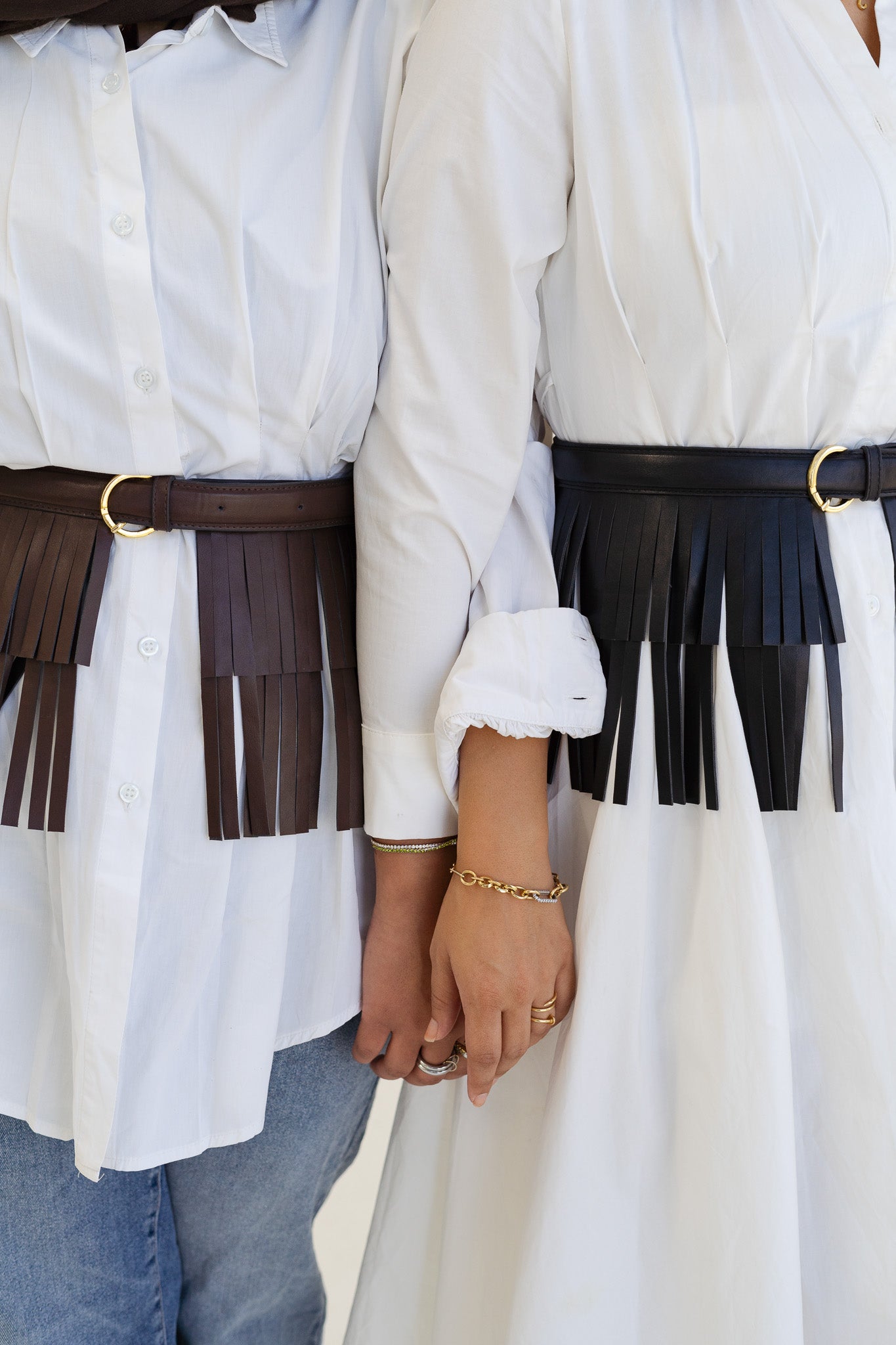 Ruffled Fringes belt