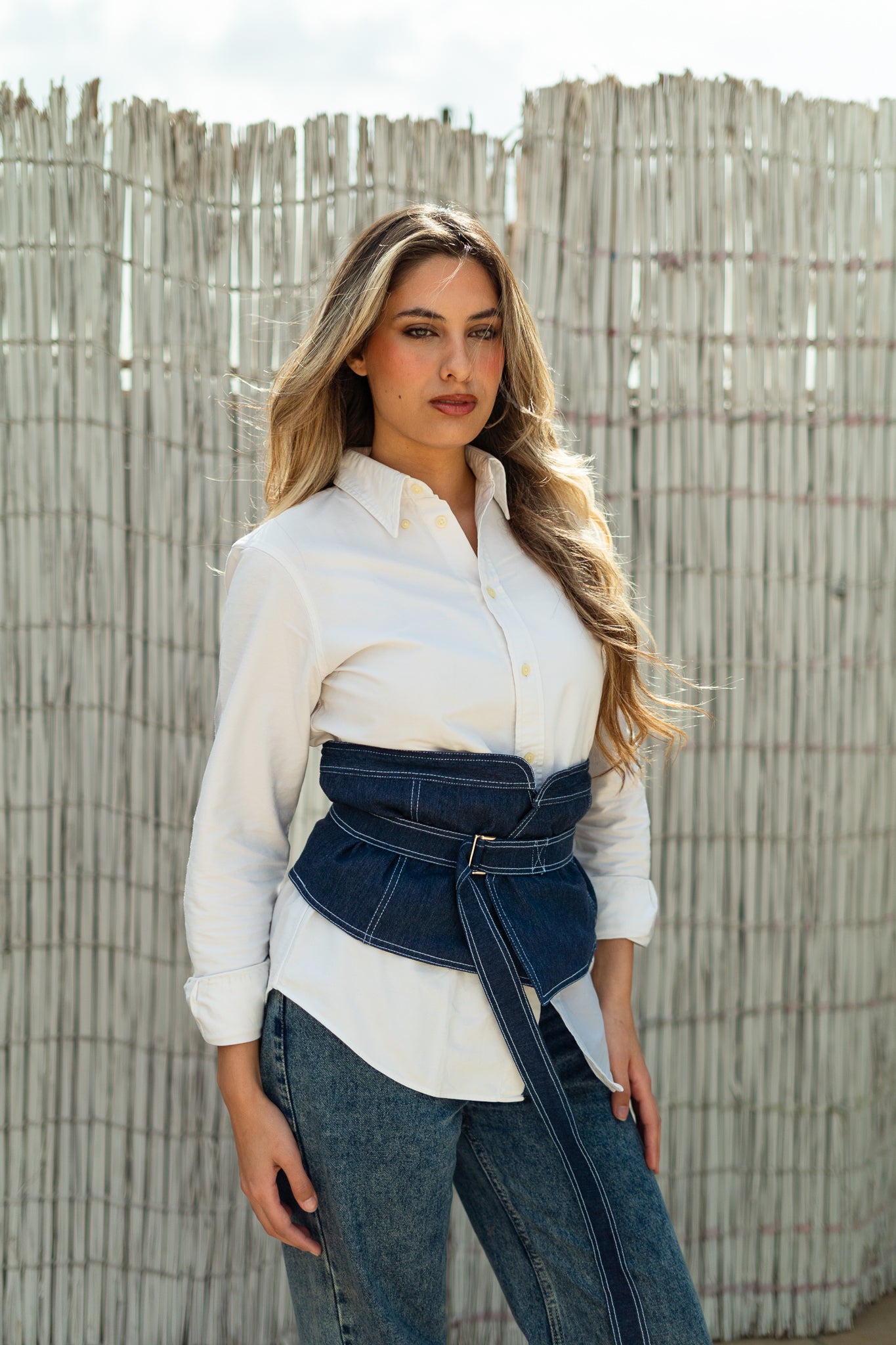 Nautical Denim Belt