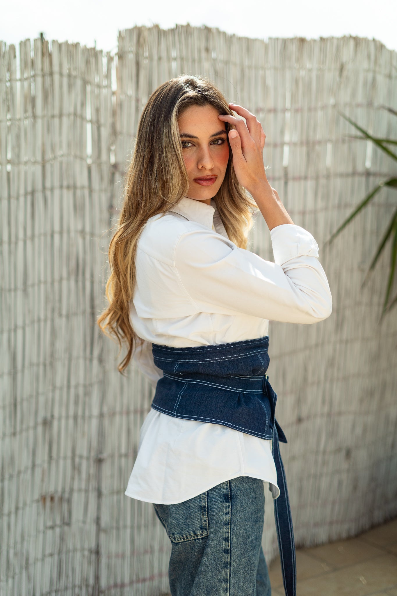 Nautical Denim Belt