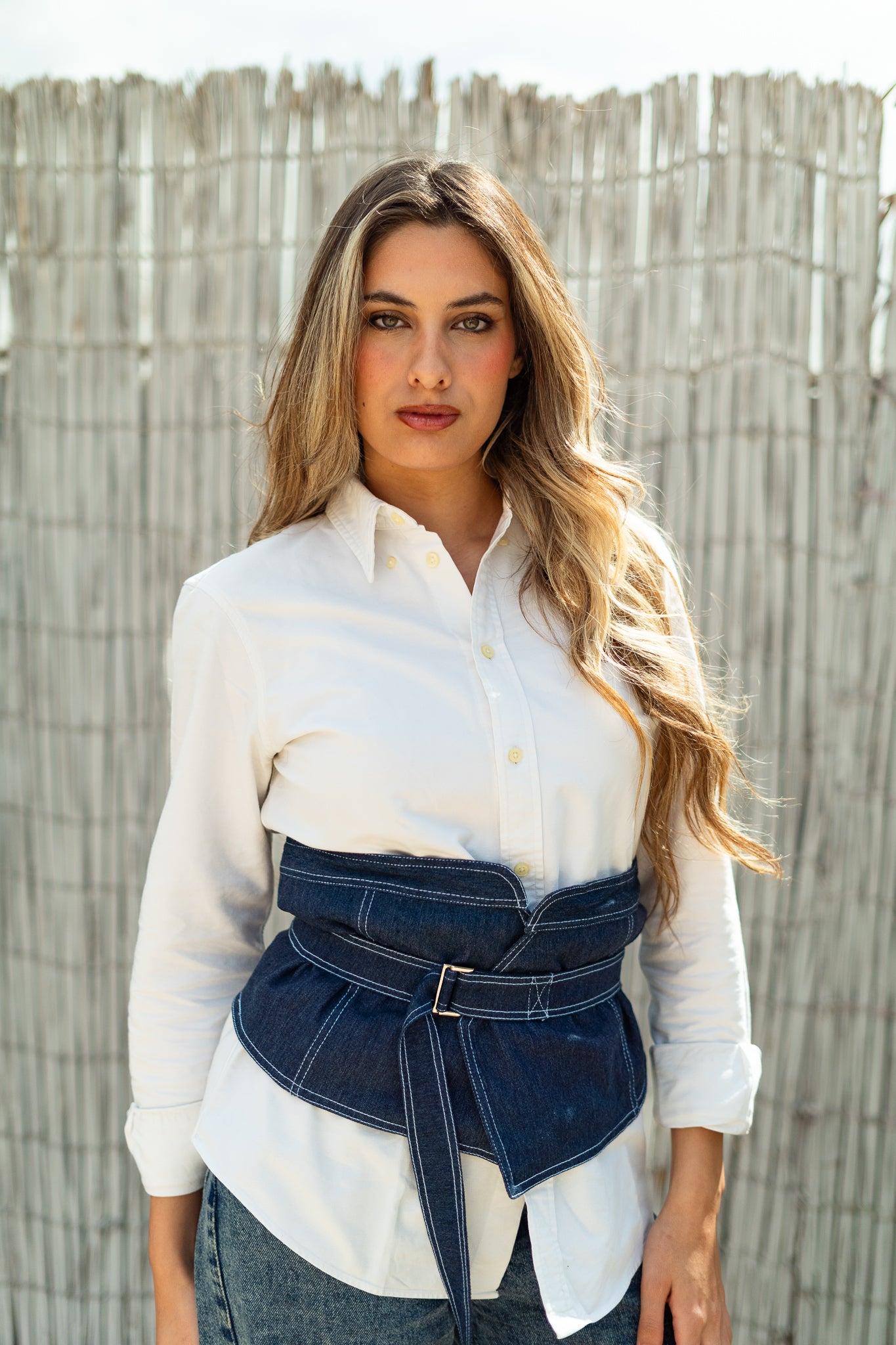 Nautical Denim Belt