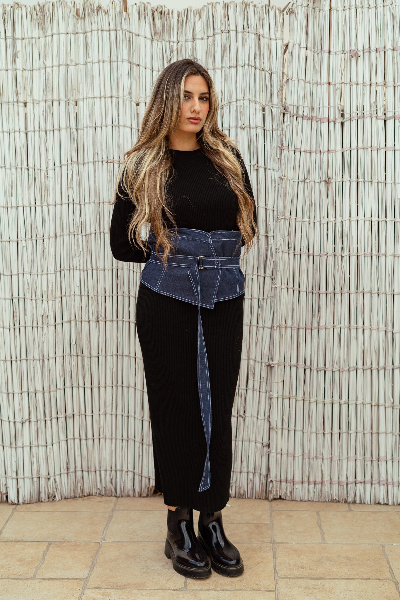 Nautical Denim Belt