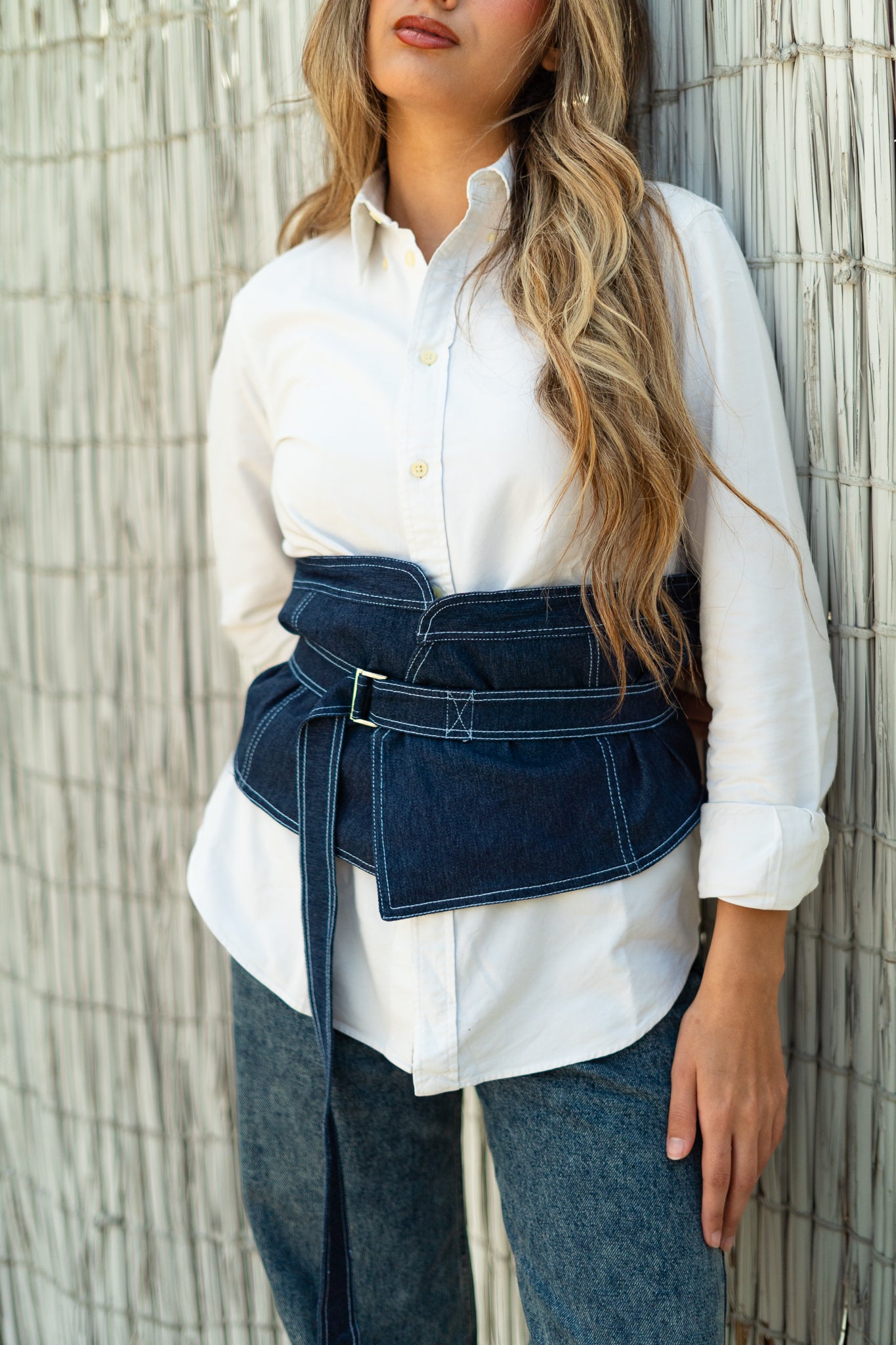 Nautical Denim Belt