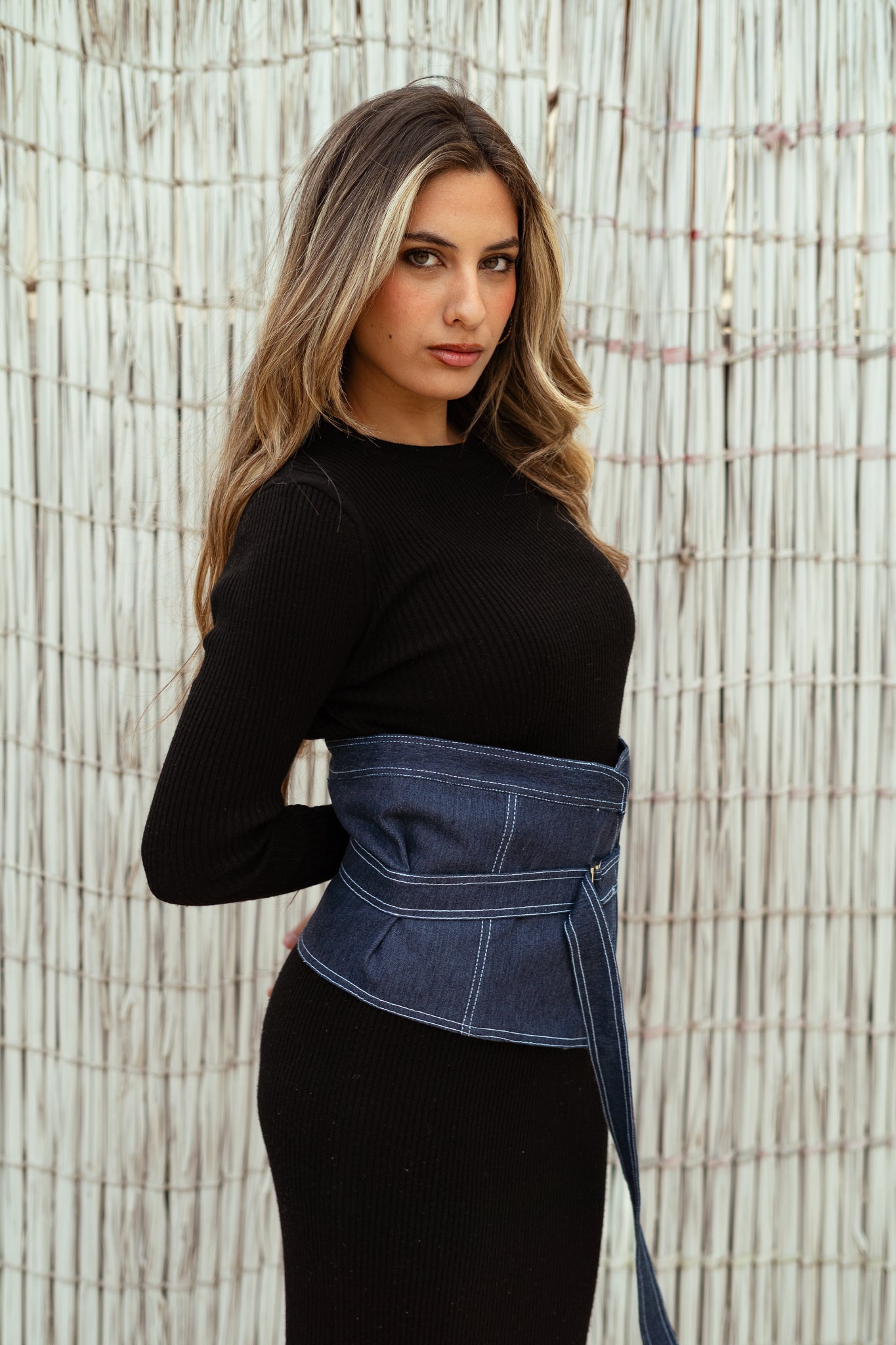 Nautical Denim Belt