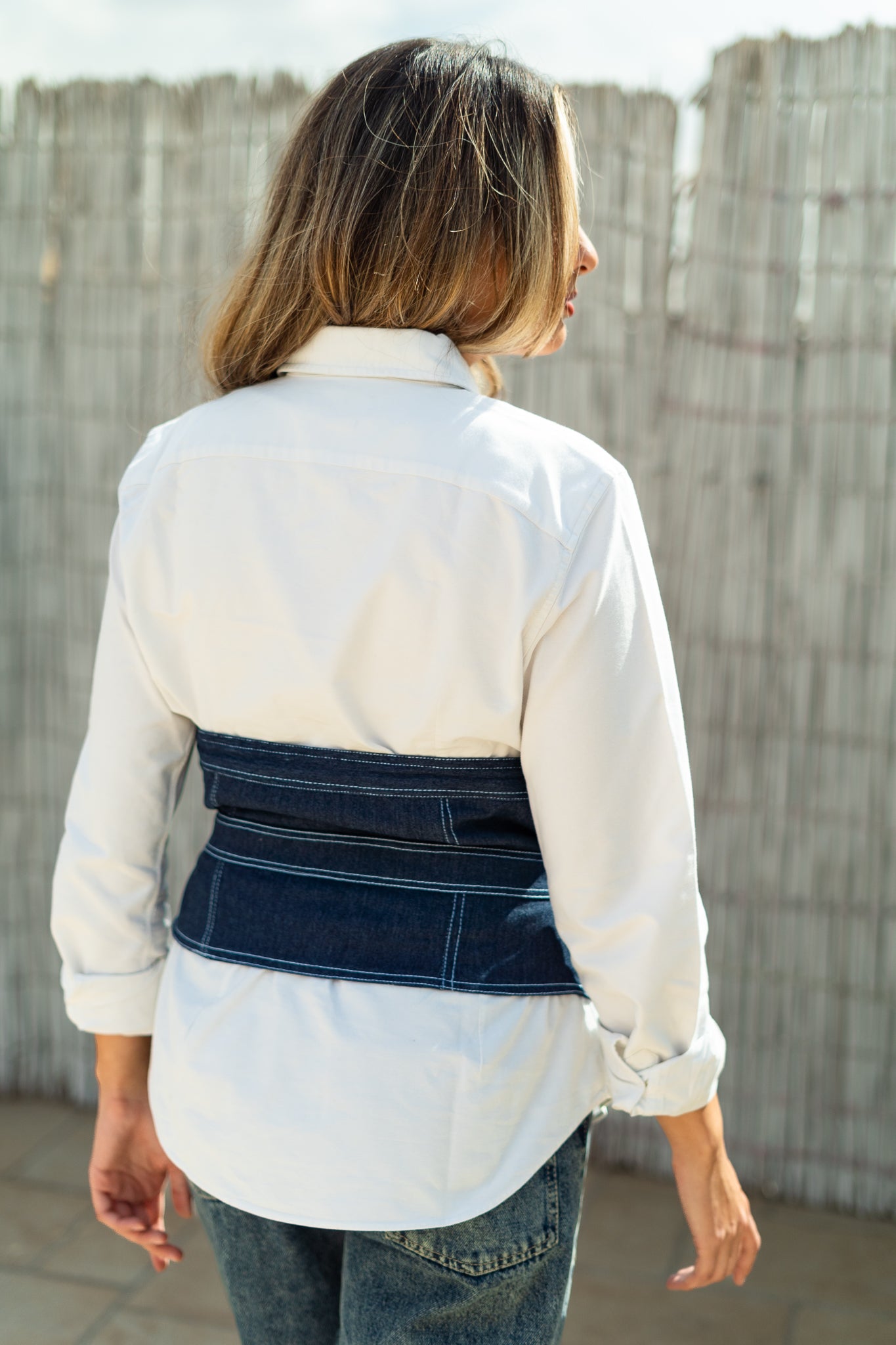 Nautical Denim Belt