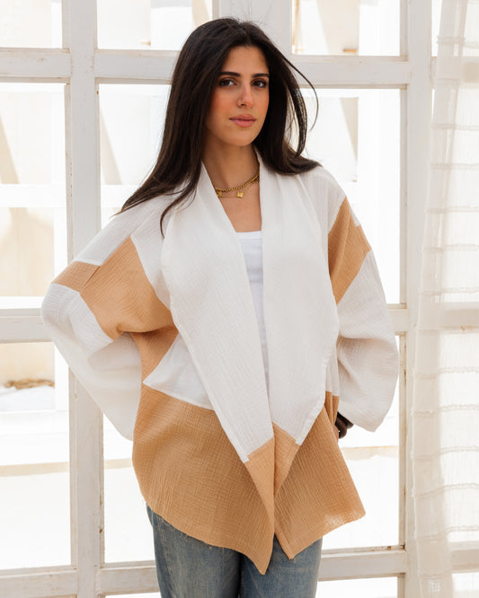 The Ivory Dune kimono