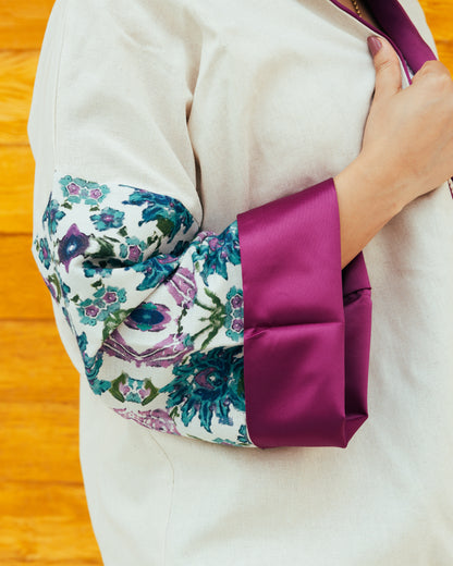 The Violet Breeze Kimono