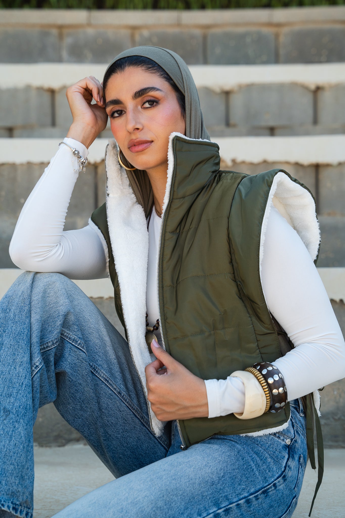 Urban Street double-face Vest