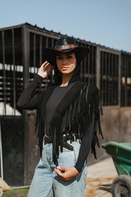 Western Fringes Vest