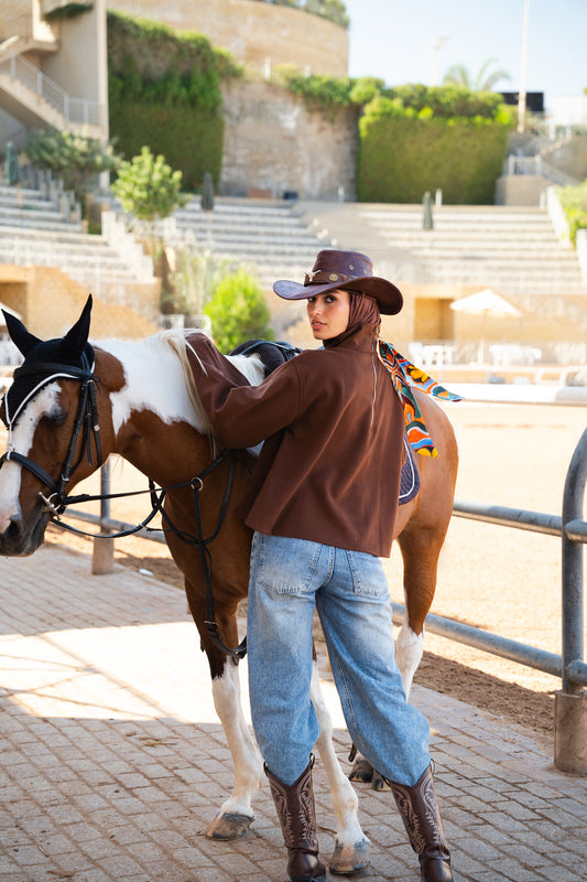 Wildwood Top In Brown