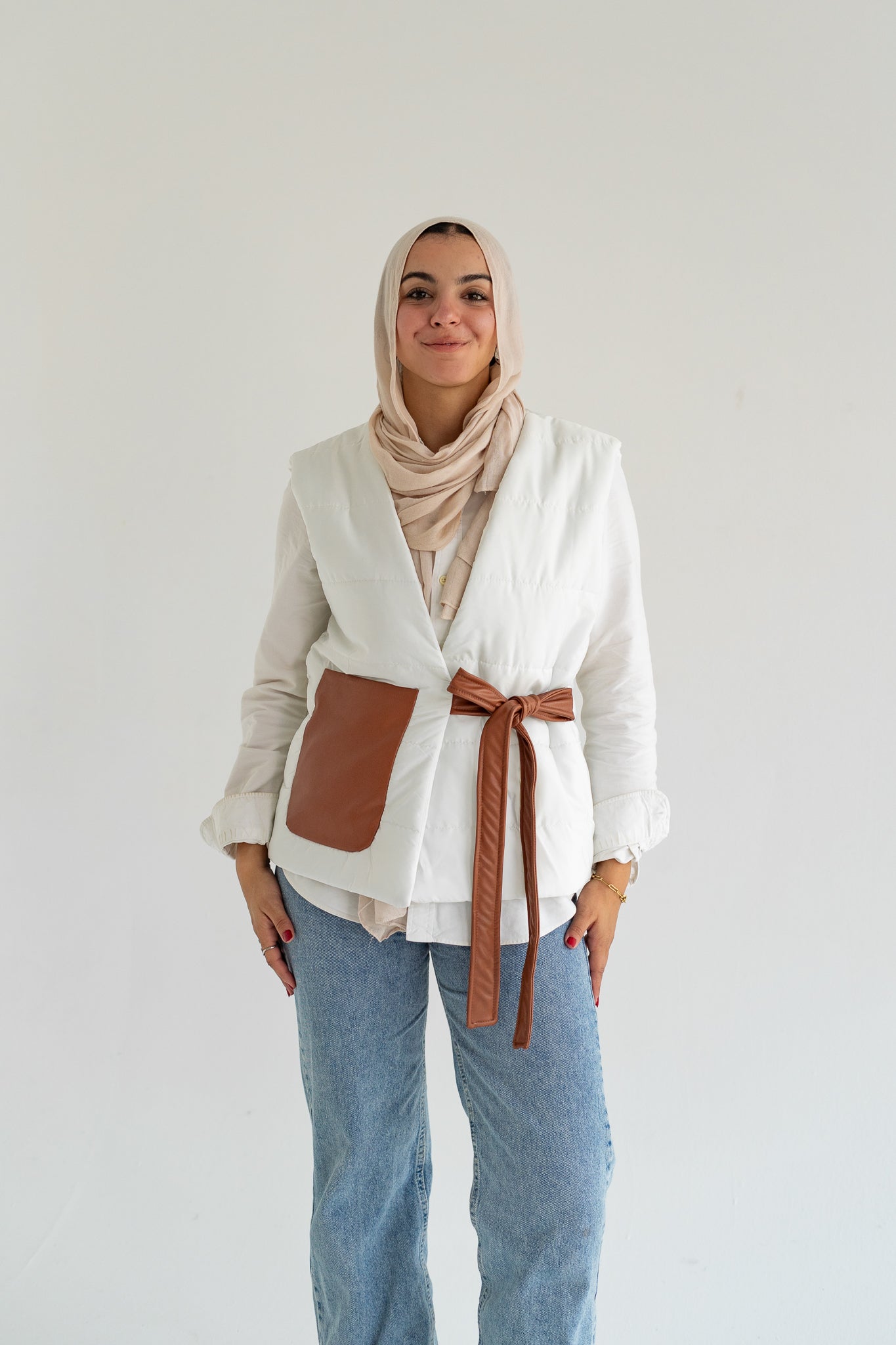 Ivory Bound Vest