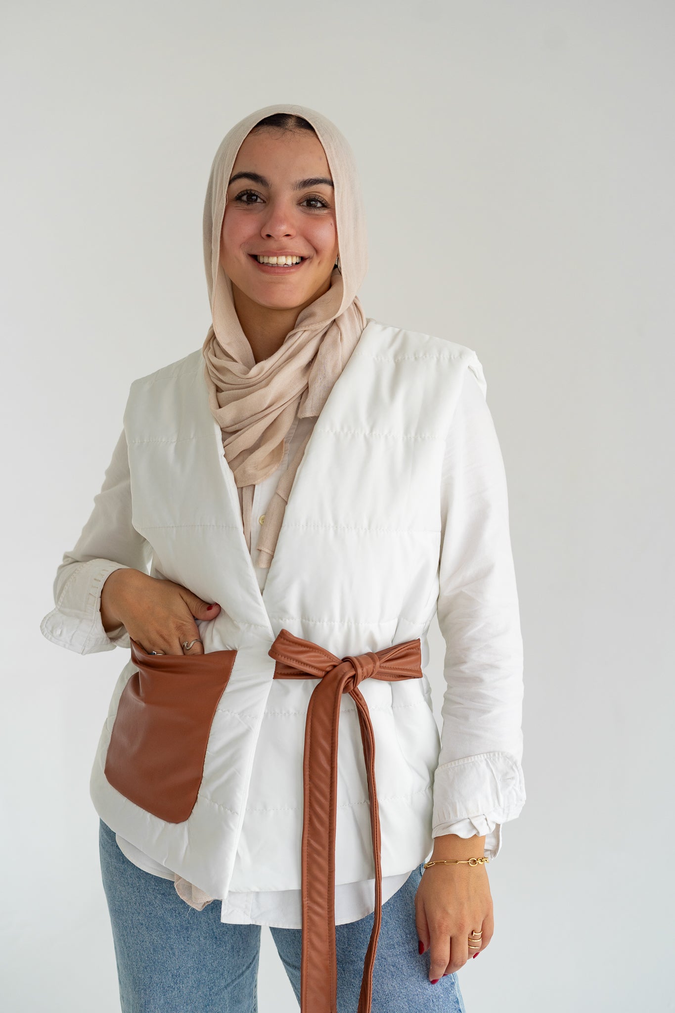 Ivory Bound Vest