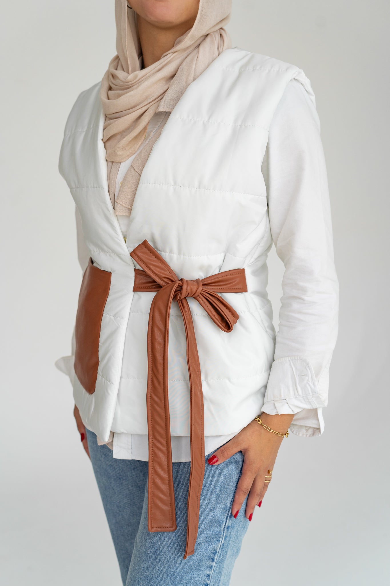 Ivory Bound Vest