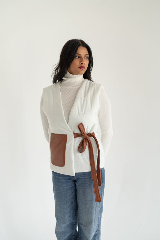 Ivory Bound Vest